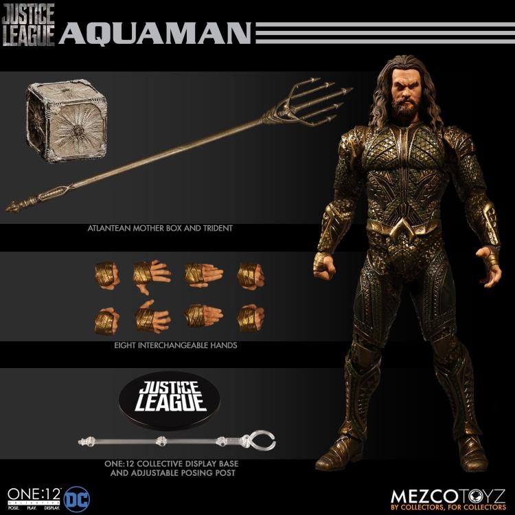 Mezco Toyz ONE:12 Collective: Aquaman Justice League Action Figure