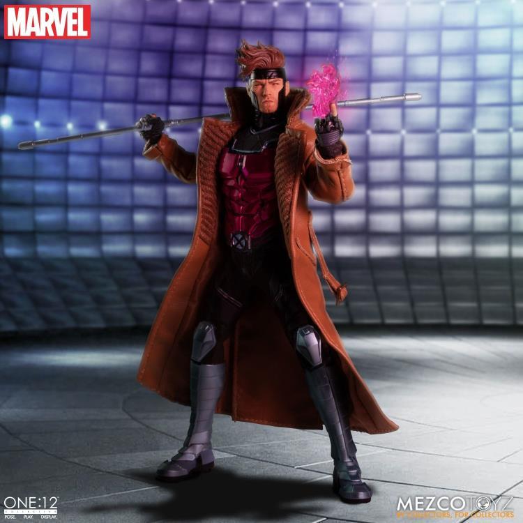 Mezco Toys One:12 Collective: Gambit Action Figure 2
