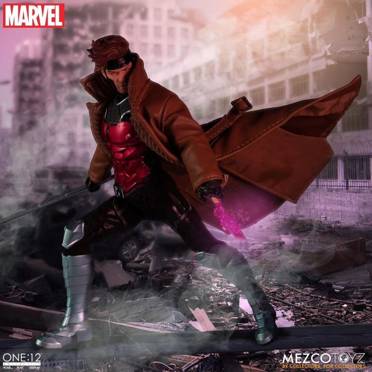 Mezco Toys One:12 Collective: Gambit Action Figure 5