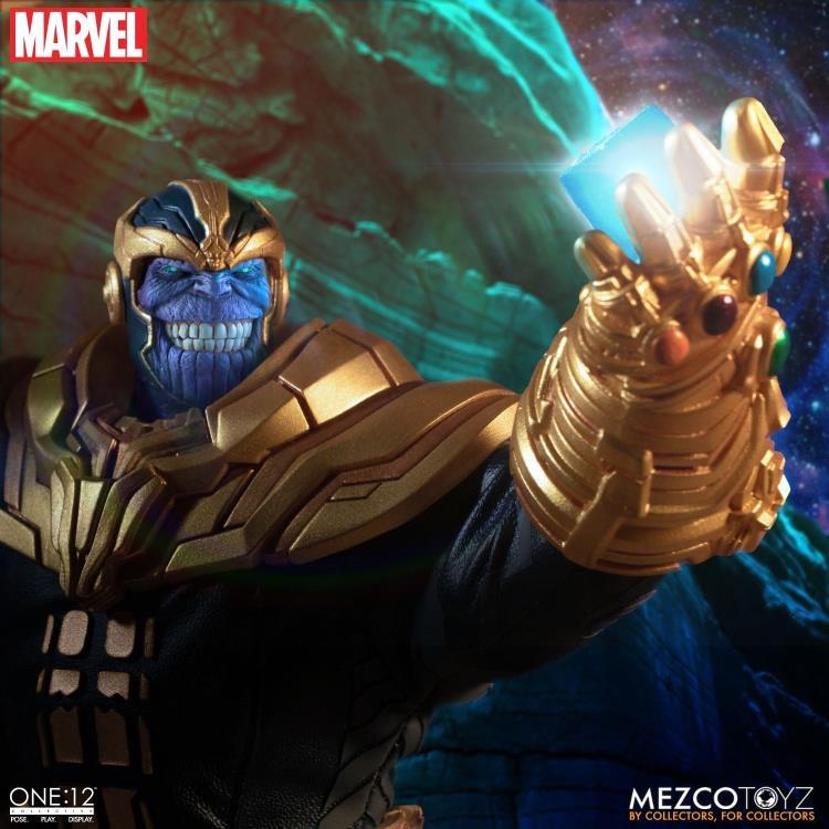 Mezco Toys One:12 Collective: Thanos (Comic) Action Figure 4
