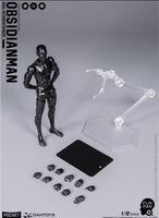 Damtoys 1/12 Pocket Elite Obsidian Man Scale Body Action Figure