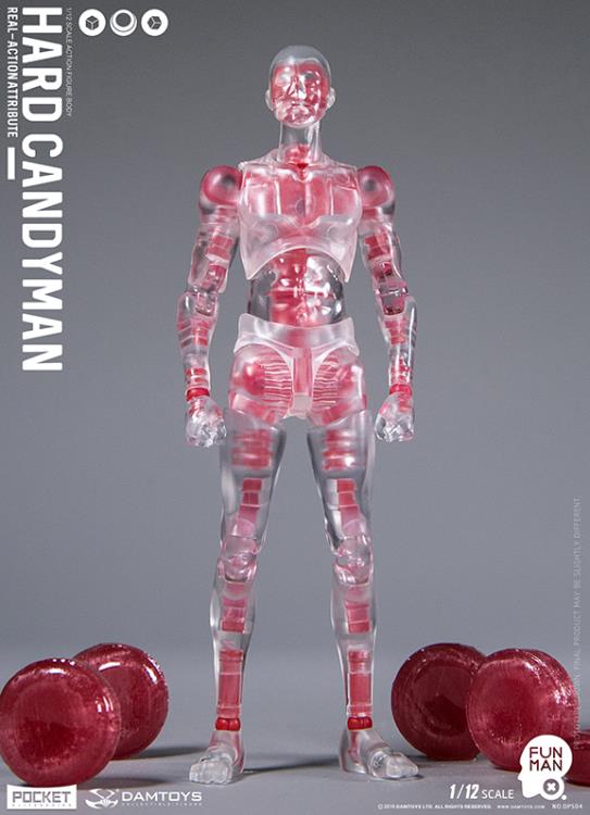 Damtoys 1/12 Pocket Elite Hard Candyman Scale Body Action Figure