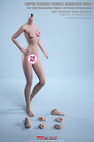 TBLeague Phicen 1/6 Scale Super-Flexible Female Seamless Body With Stainless Steel Skeleton PLSB2021-S45B