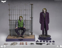 Queen Studio x InArt 1/6 The Dark Knight Joker Deluxe Edition Sixth Scale Figure 2 Figure Set Pt A001D1 (Rooted Hair)