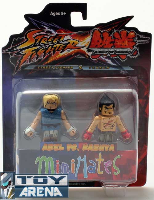 Street Fighter X Tekken Series Minimates Set Of 4