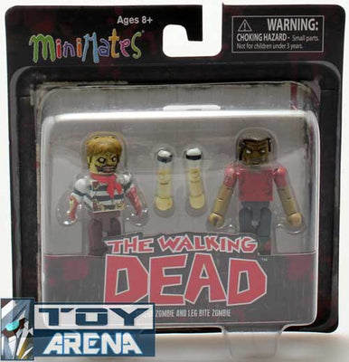 Minimates The Walking Dead Sailor Zombie and Leg Bite Zombie 2 Pack Action Figure