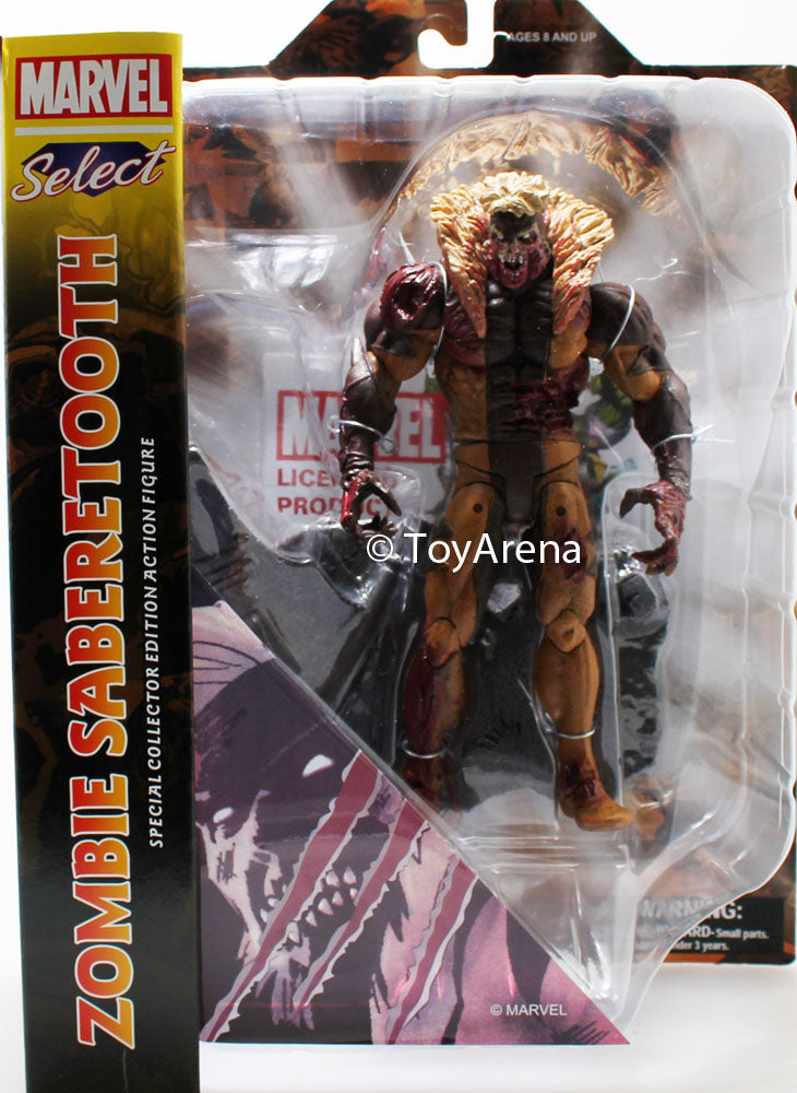 Marvel Select Zombie Sabertooth Action Figure