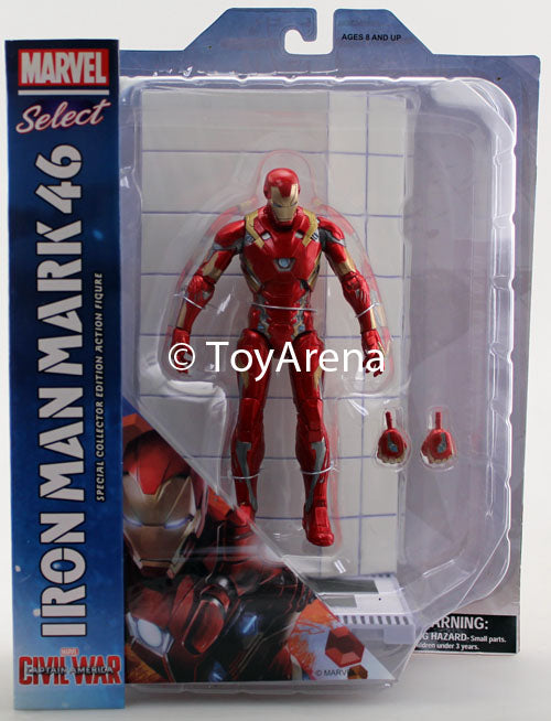 Marvel Select Iron Man MK46 From Captain America Civil War Action Figure