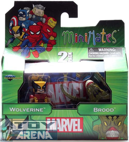 Marvel Minimates X-Men Wolverine and Brood Wave Series 47