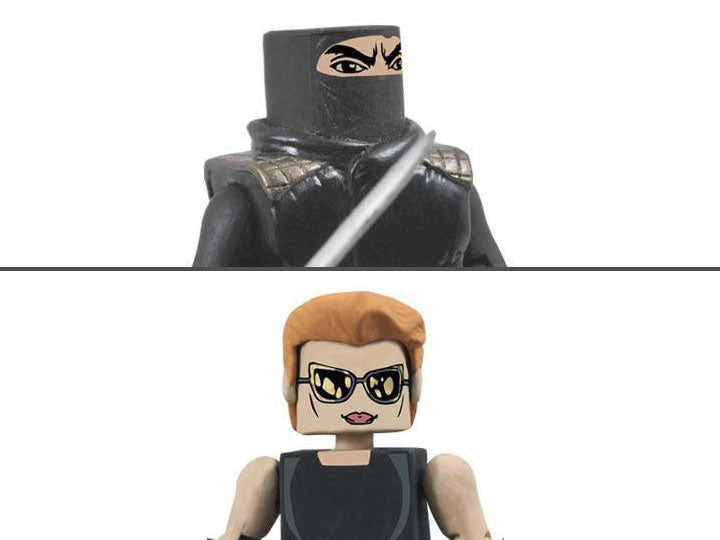 Marvel Minimates The Wolverine Undercover Viper and Black Clan Ninja Series 52