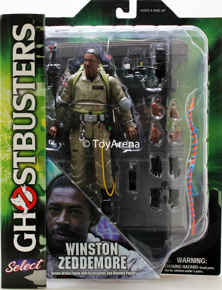 Diamond Ghostbusters Select Winston Zeddemore Action Figure