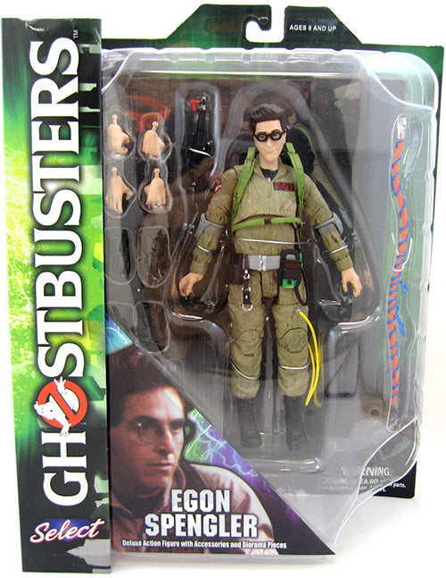 Diamond Ghostbusters Select Egon Spengler Action Figure