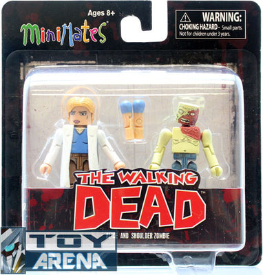 Minimates The Walking Dead Series 4 Alice and Shoulder Zombie Pack Action Figure