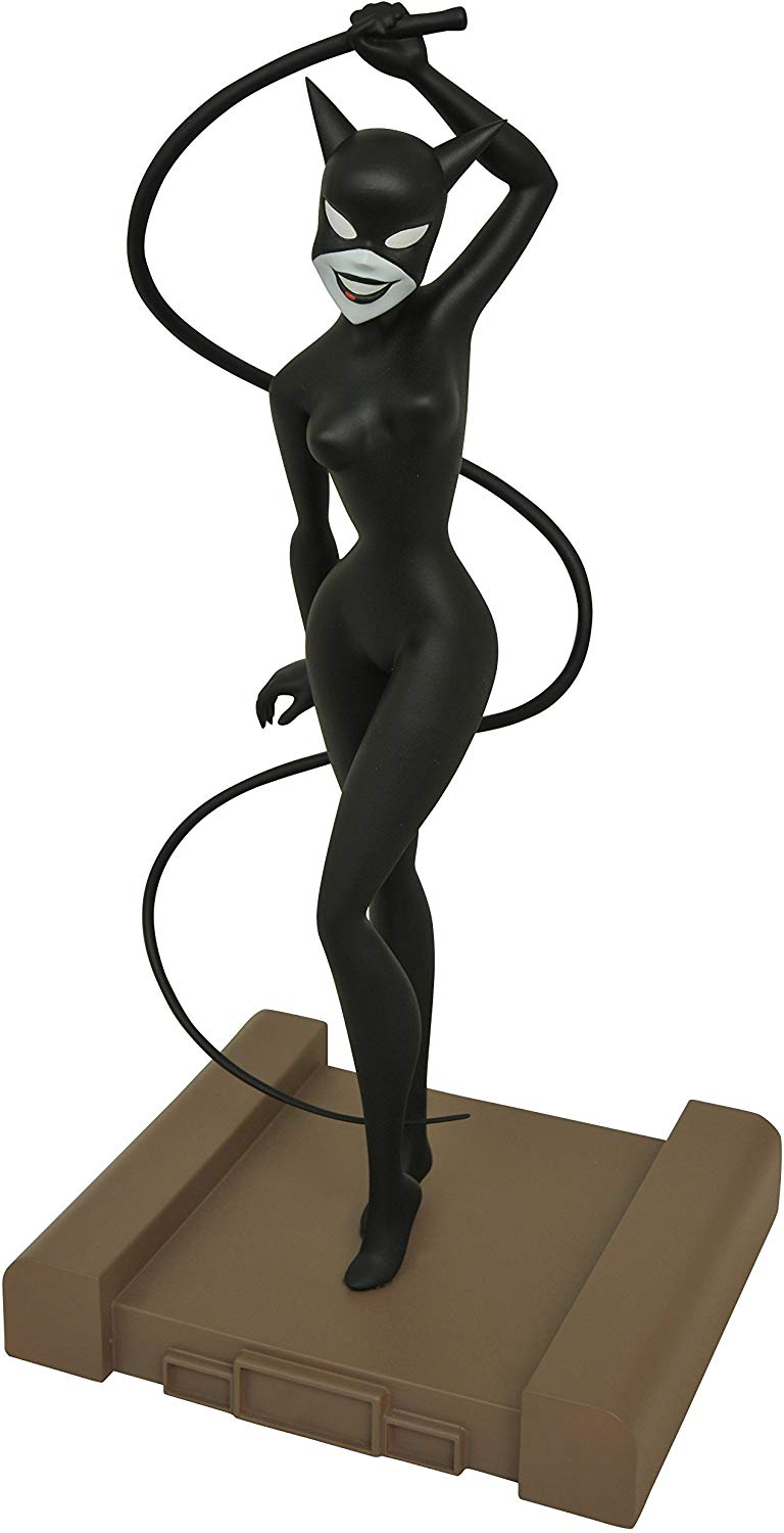 DC Gallery Select Catwoman Animated PVC Figure Statue 2