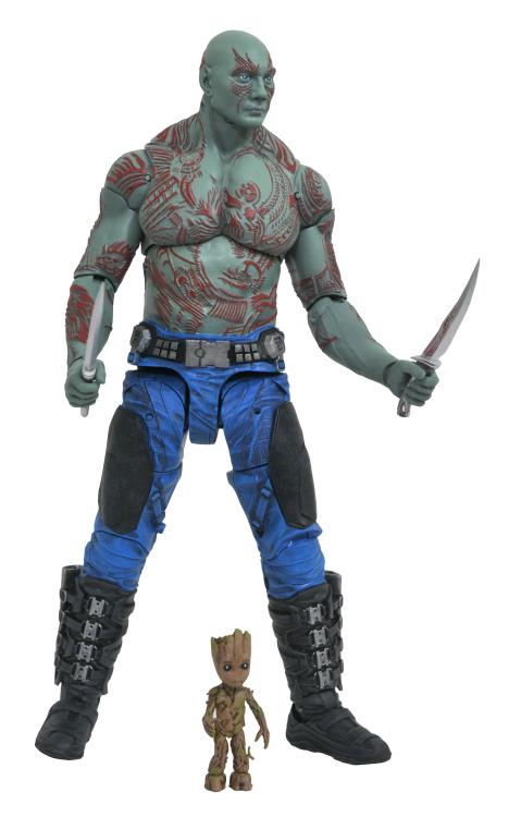 Marvel Select Drax & Baby Groot Guardians of the Galaxy Vol. 2 Action Figure