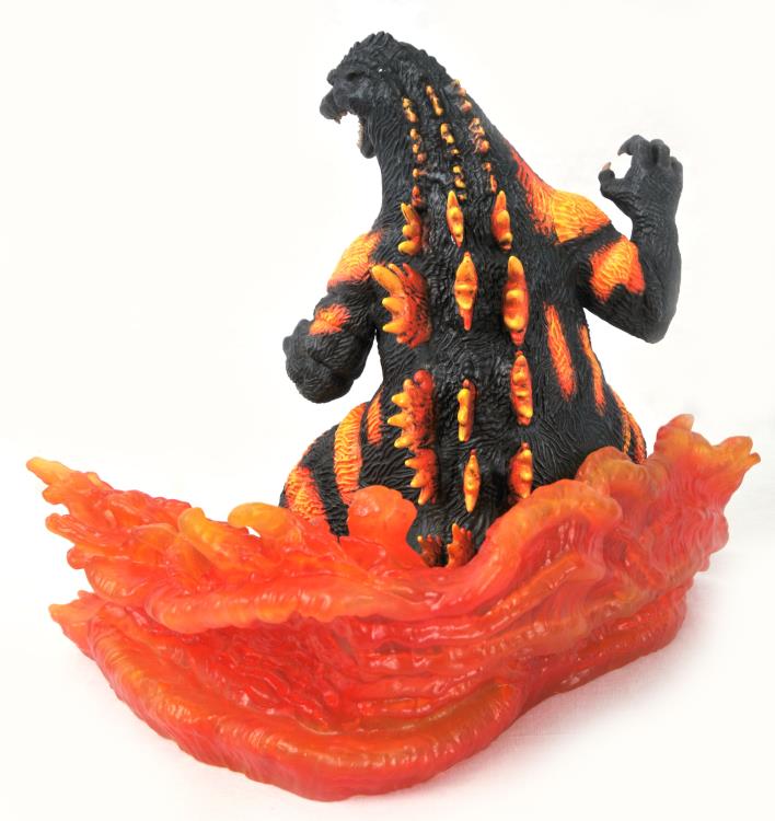 Diamond Select Gallery Diorama Godzilla 1995 Burning Godzilla PVC Figure Statue Bust