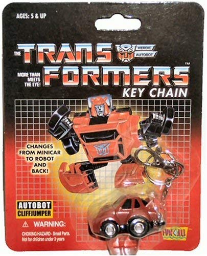 Copy of Transformer Vintage 2002 G1 Reissue Cliffjumper Keychain Action Figure 1