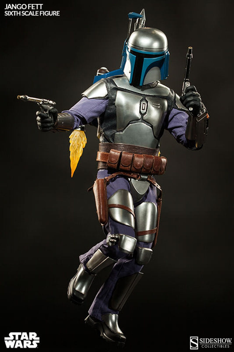 Sideshow Collectibles 1/6 Star Wars Episode II Attack of the Clones Jango Fett Sixth Scale Figure 2