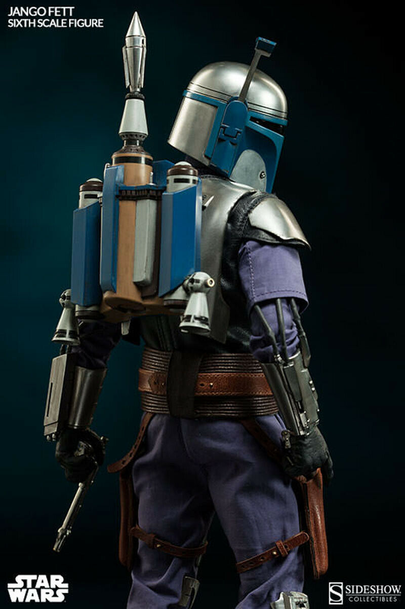 Sideshow Collectibles 1/6 Star Wars Episode II Attack of the Clones Jango Fett Sixth Scale Figure 3