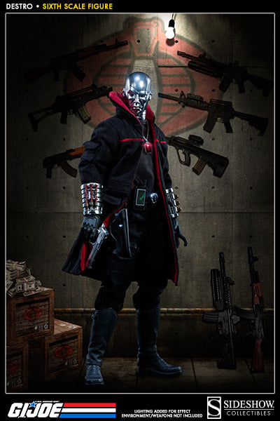 Sideshow Collectibles 1/6 GI Joe Destro Sixth Scale Figure