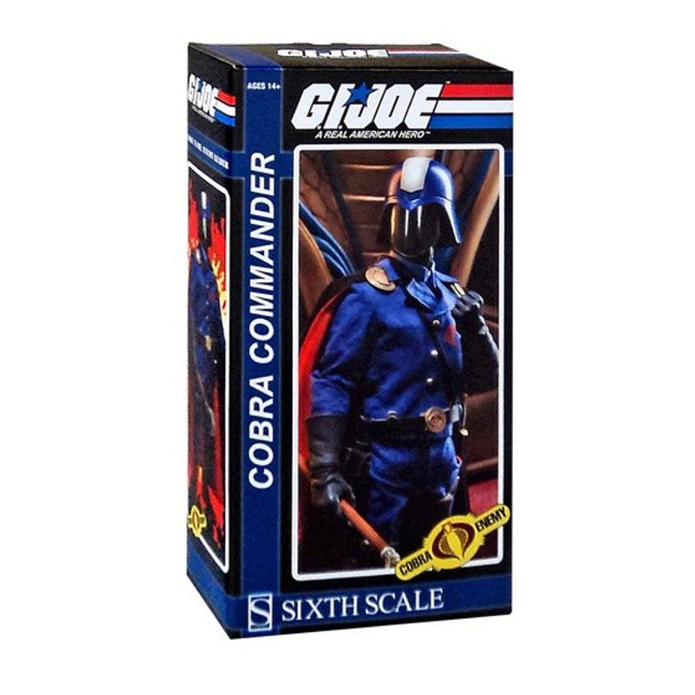 Sideshow Collectibles 1/6 G.I. Joe Cobra Commander 1/6 Sixth Scale 12" Figure