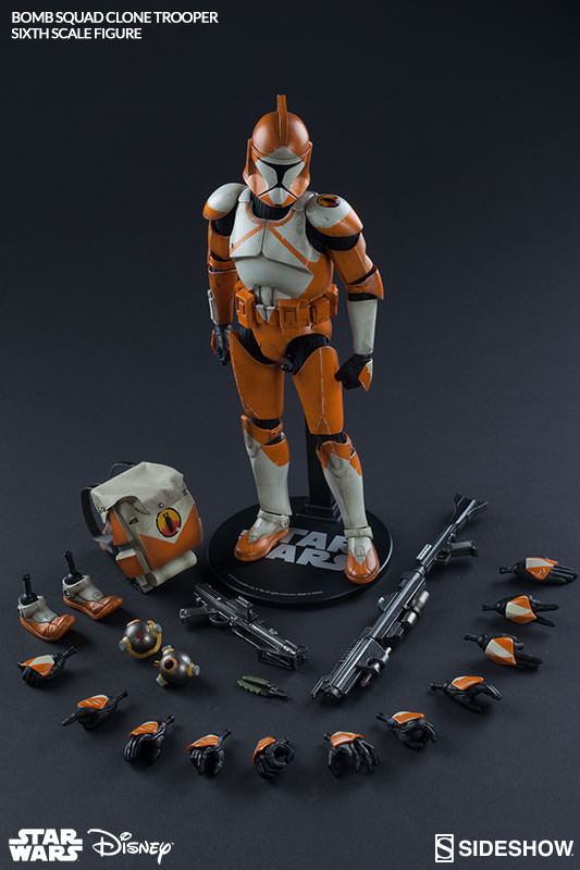 Sideshow Collectible 1/6 Star Wars Bomb Squad Clone Trooper: Ordnance Specialist Sixth Scale