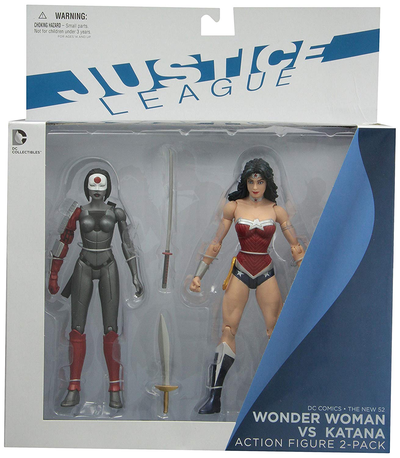 DC Collectibles Justice League The New 52 Wonder Woman vs Katana 2-Pack Action Figure