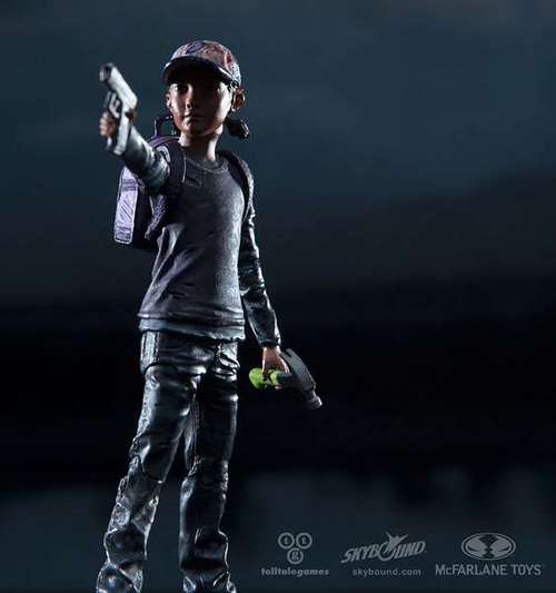 Skybound Exclusive The Walking Dead Clementine Color Ver Action Figure