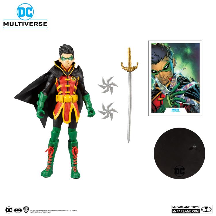 McFarlane Toys DC Multiverse (DC Rebirth) Damian Wayne Robin Action Figure