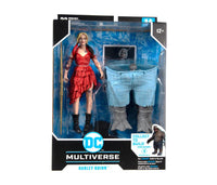McFarlane Toys DC Multiverse (The Suicide Squad Movie) Harley Quinn Action Figure (CTB King Shark)