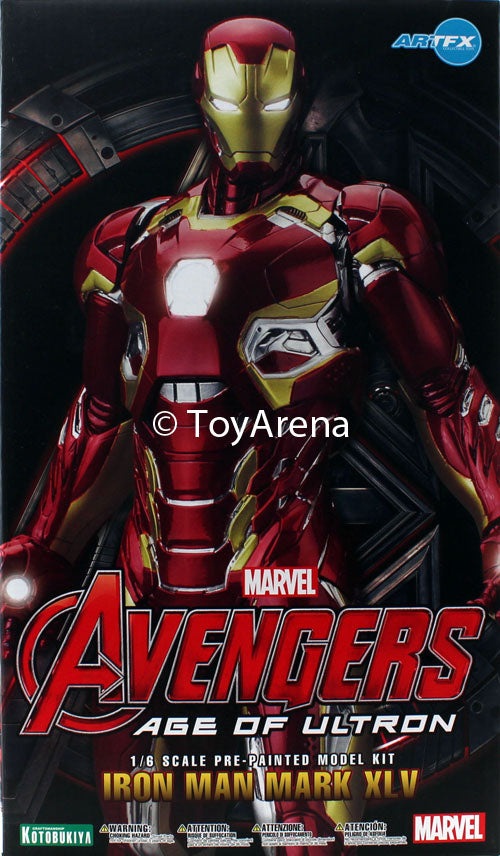 Marvel Comics ArtFX Avengers: Age of Ultron Iron Man Mark 45 (Mark XLV) Statue Kotobukiya