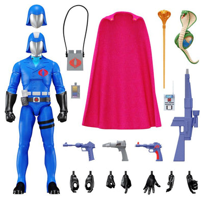 Super7 G.I. Joe Ultimates Cobra Commander Action Figure