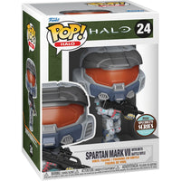 Funko Pop #24 Halo Infinite Specialty Series Spartan Mark VII with Weapon