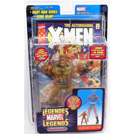 Marvel Legends Giant Man Build A Figure Age of Apocalypse Sabertooth Action Figure