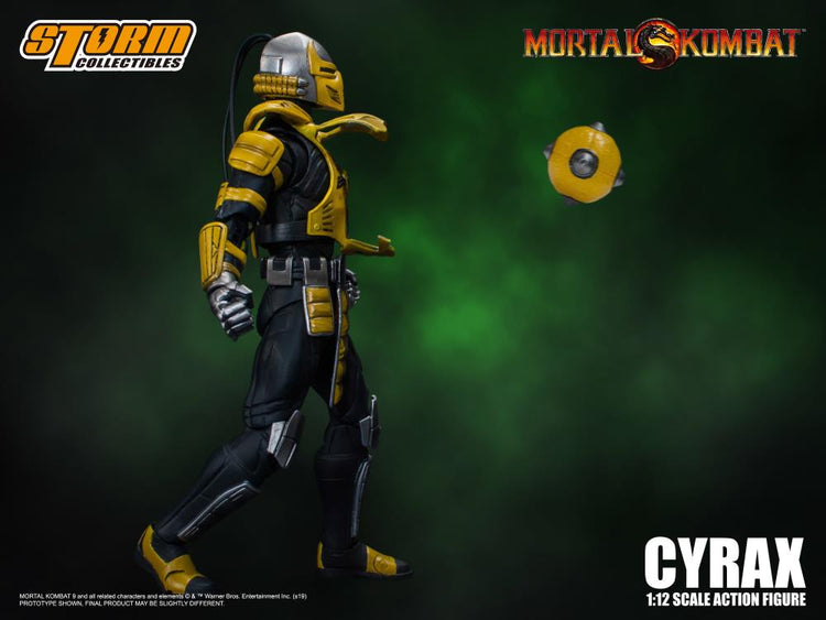 Storm Collectibles 1/12 Mortal Kombat Cyrax Scale Action Figure 5