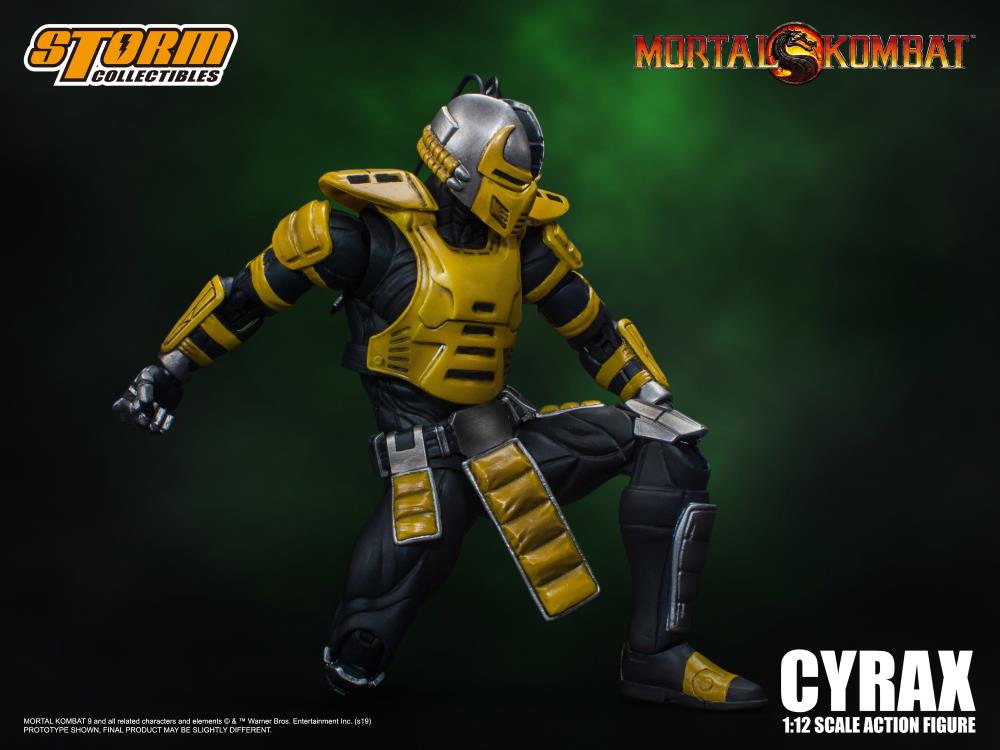 Storm Collectibles 1/12 Mortal Kombat Cyrax Scale Action Figure 6