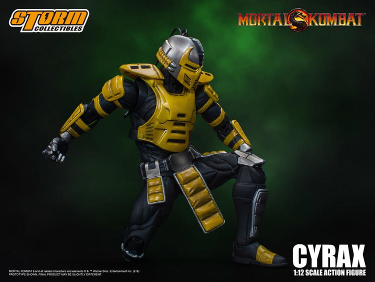 Storm Collectibles 1/12 Mortal Kombat Cyrax Scale Action Figure 6