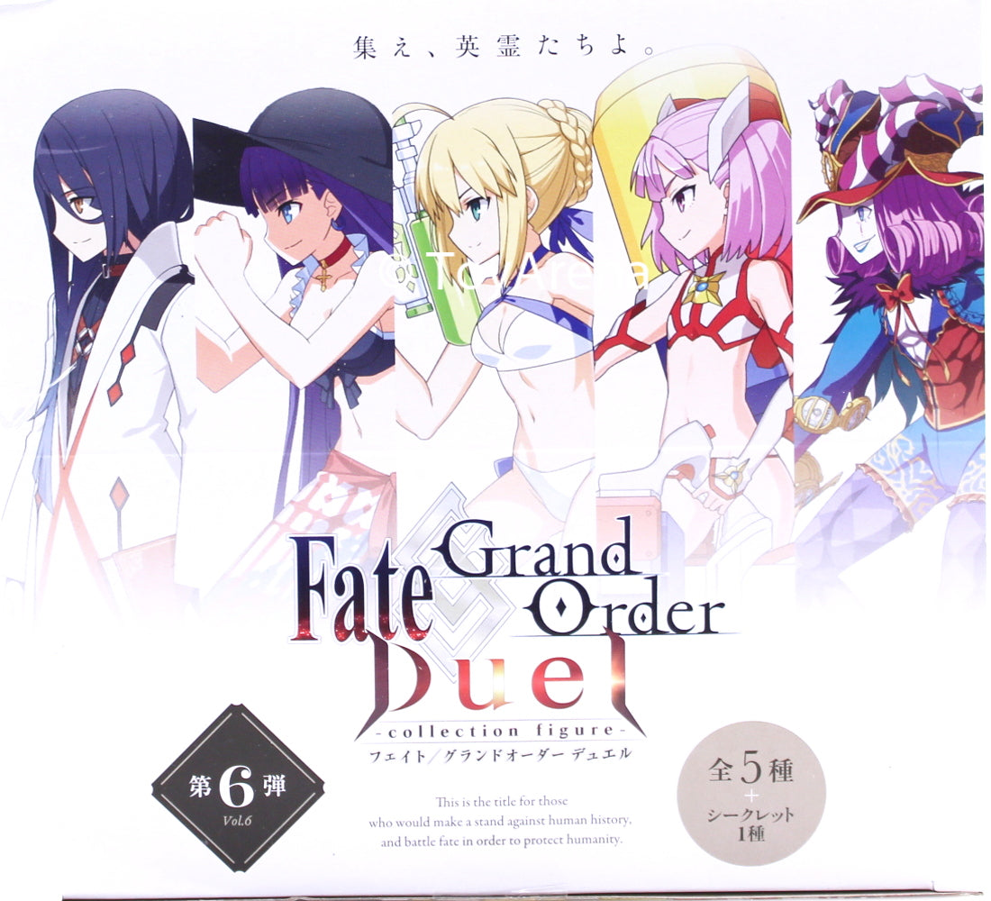 Fate Grand Order Duel Collection Figure Sixth Release Vol 6 Trading Figures Box Set of 6