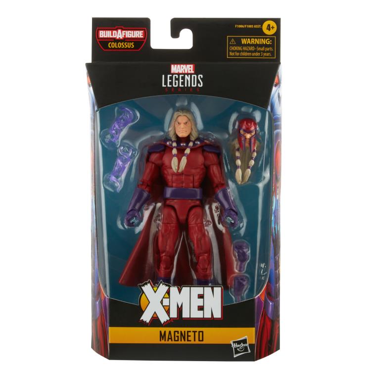 Hasbro Kenner Marvel Legends Retro Magneto 3.75 Figure in hand UNPUNCHED Hasbro Kenner Marvel Legends Retro Magneto 3.75 Figure in hand UNPUNCHED