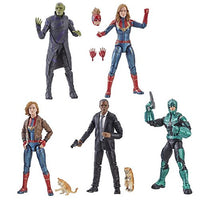 Marvel Legends Captain Marvel Wave 1 Set of 7 (Kree Sentry BAF) Action Figures