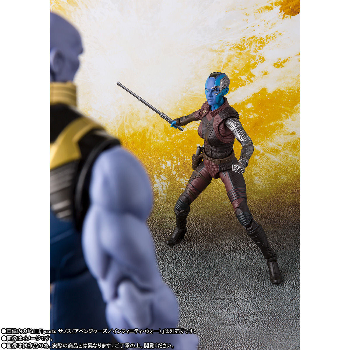 S.H. Figuarts Marvel Avengers Infinity War Nebula Action Figure 3