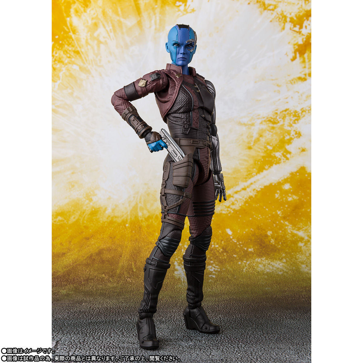 S.H. Figuarts Marvel Avengers Infinity War Nebula Action Figure 7