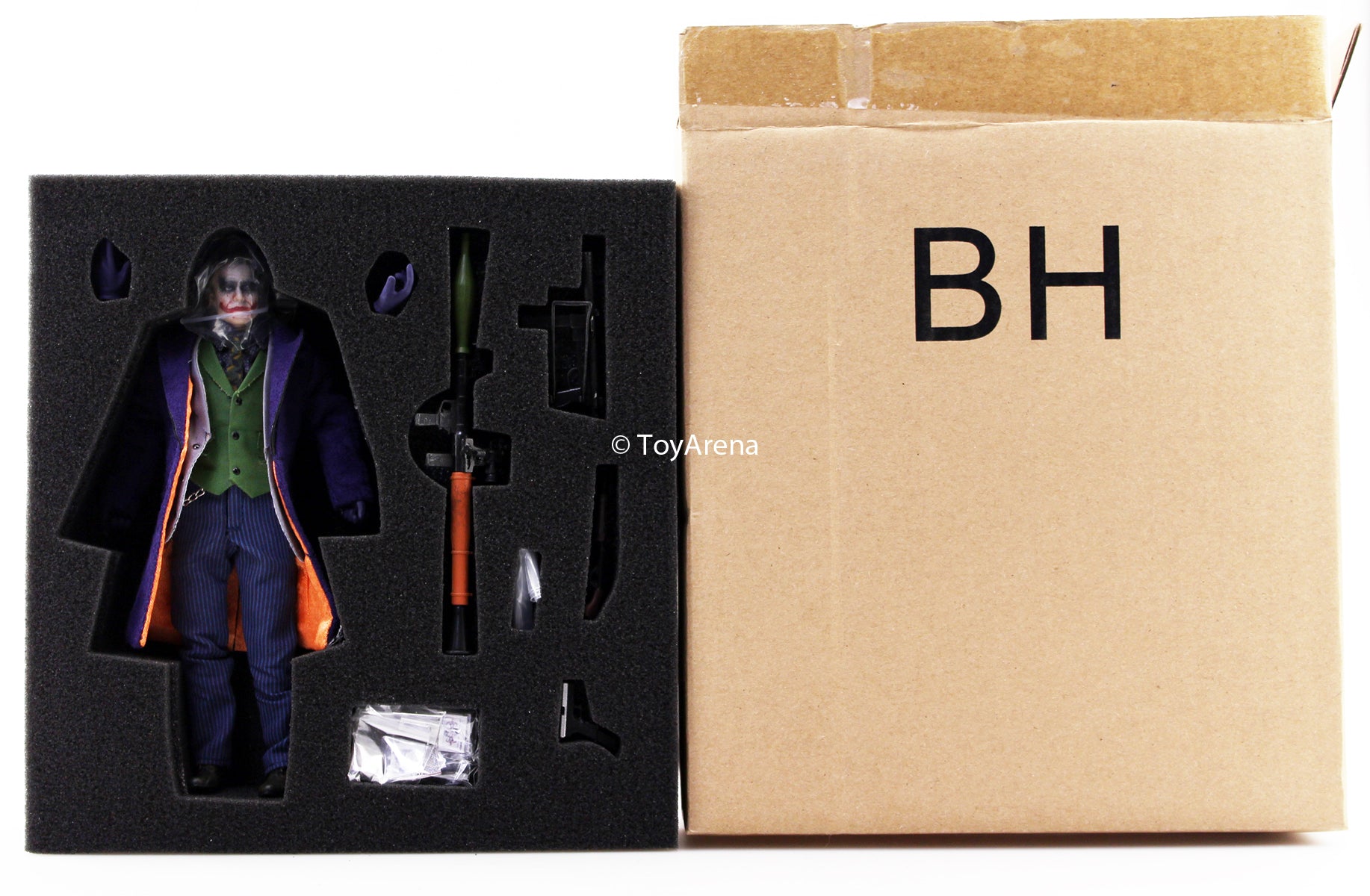 Bullet Head 1/12 BH-001 The Criminal (Batman The Dark Knight Heath Ledger Joker) Figure