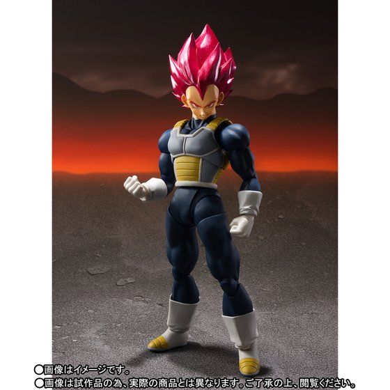 S.H. Figuarts Dragon Ball Super Broly Super Saiyan God Super Saiyan Vegeta Action Figure 2
