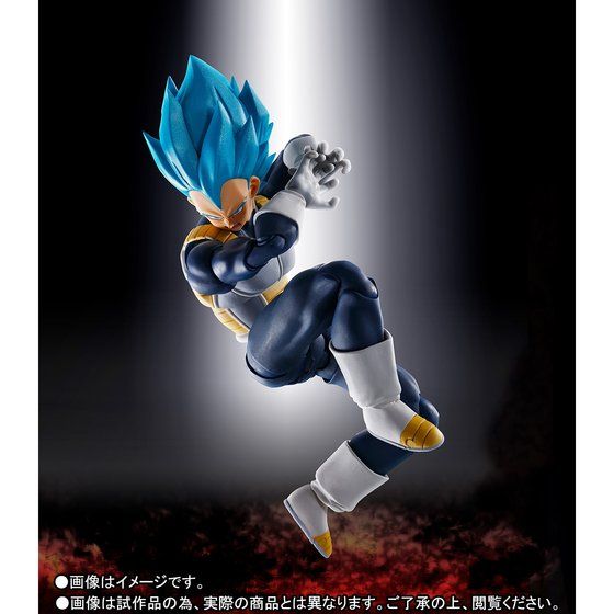S.H. Figuarts Dragon Ball Super Broly Super Saiyan God Super Saiyan Vegeta Action Figure 8