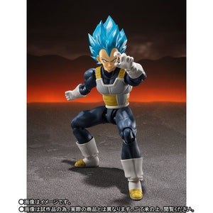 S.H. Figuarts Dragon Ball Super Broly Super Saiyan God Super Saiyan Vegeta Action Figure 6
