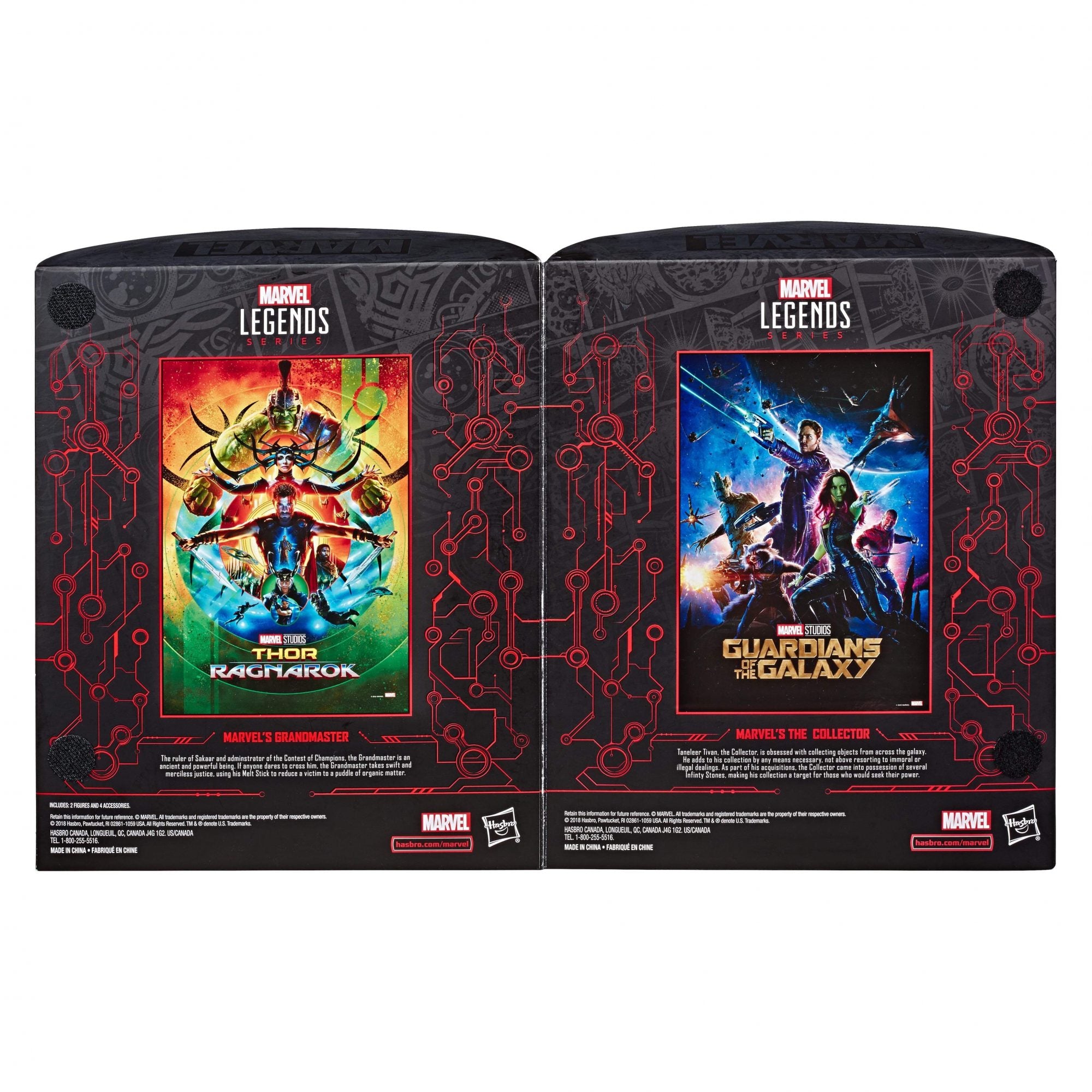 SDCC 2019 Hasbro Marvel Legends Series The Collector & Grandmaster 2-Pack Action Figure Exclusive