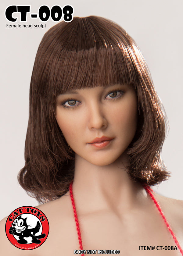 Cat Toys 1/6 CT-008A Female Asian Head Sculpt Scale Figure