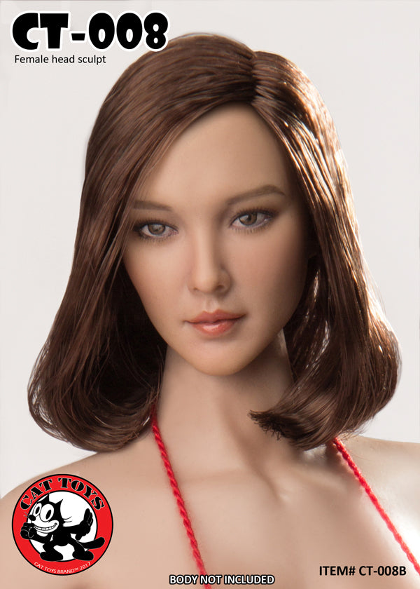 Cat Toys 1/6 CT-008B Female Asian Head Sculpt Scale Figure