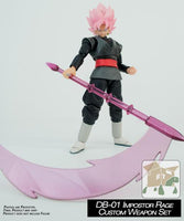 Box Tortoise DB-01 Impostor Rage Custom Weapon Set for S.H Black Rose Goku